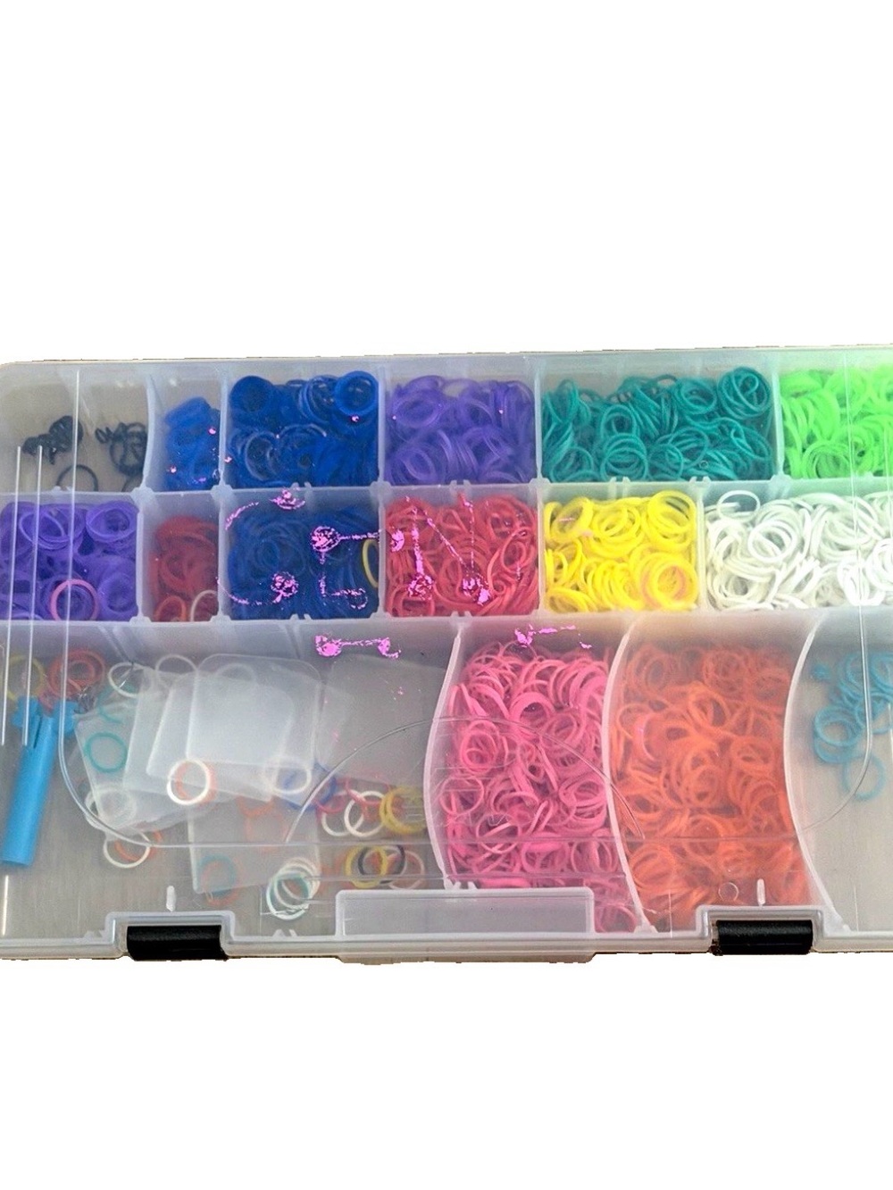 Colorful Assorted Rubber Bands Party Kit - Multi-Color